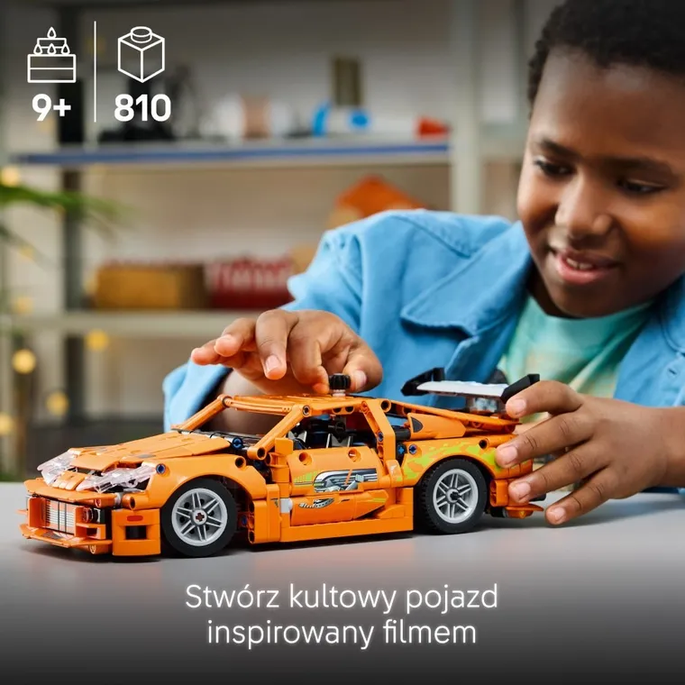 LEGO Technic, Fast and Furious Toyota Supra MK4, 42204