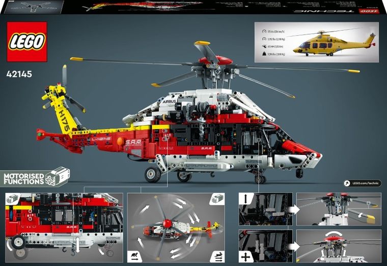 LEGO Technic, Helikopter ratunkowy Airbus H175, 42145