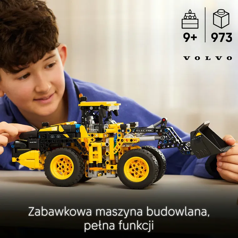 LEGO Technic, Ładowarka kołowa Volvo L120 Electric, 42209
