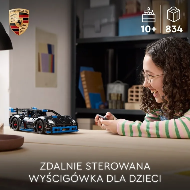 LEGO Technic, Samochód wyścigowy Porsche GT4 e-Performance, 42176