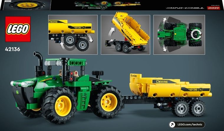 LEGO Technic, Traktor John Deere 9620R 4WD, 42136