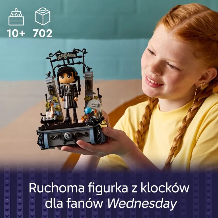 LEGO Wednesday, Figurka Wednesday Addams, 76780