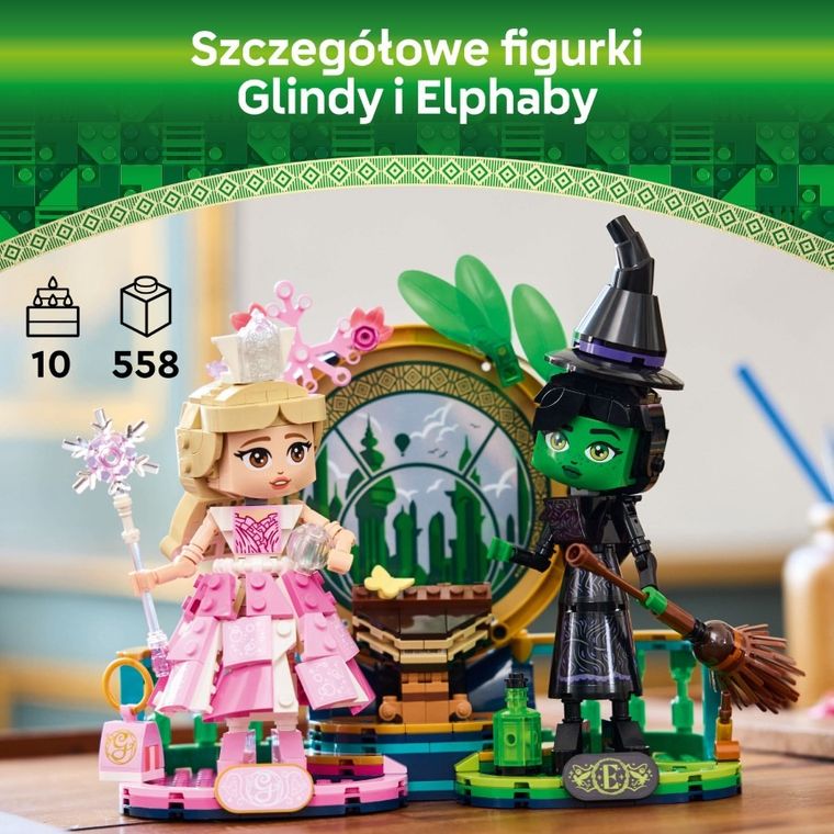 LEGO Wicked, Figurki Elphaby i Glindy, 75682