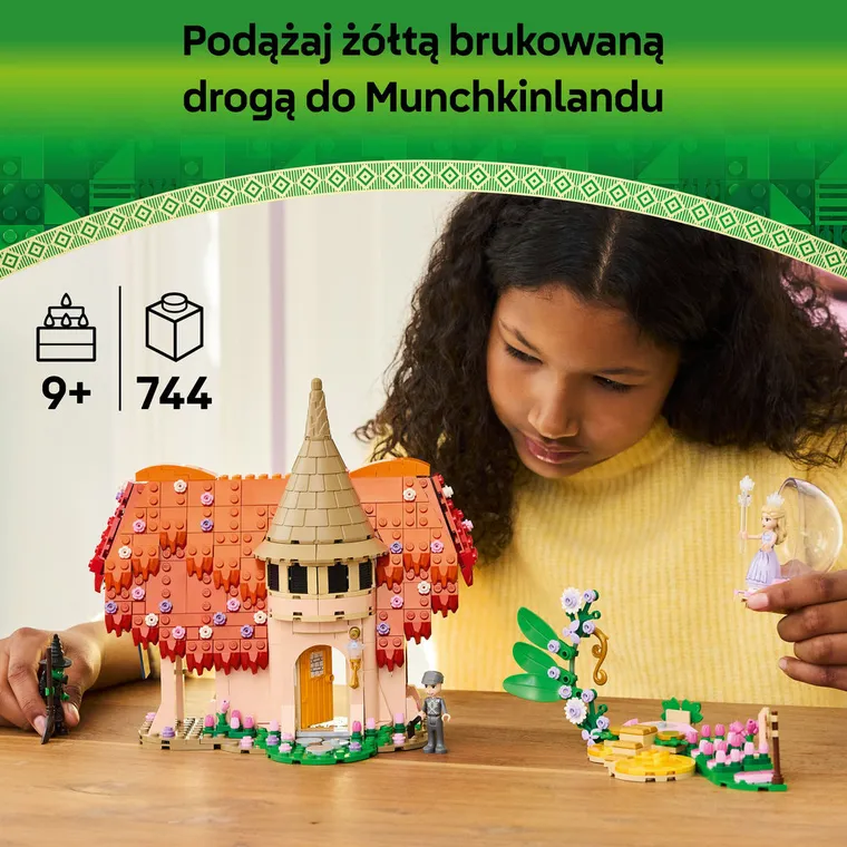 LEGO Wicked, Wizyta Glindy i Elphaby w Munchkinland, 75690