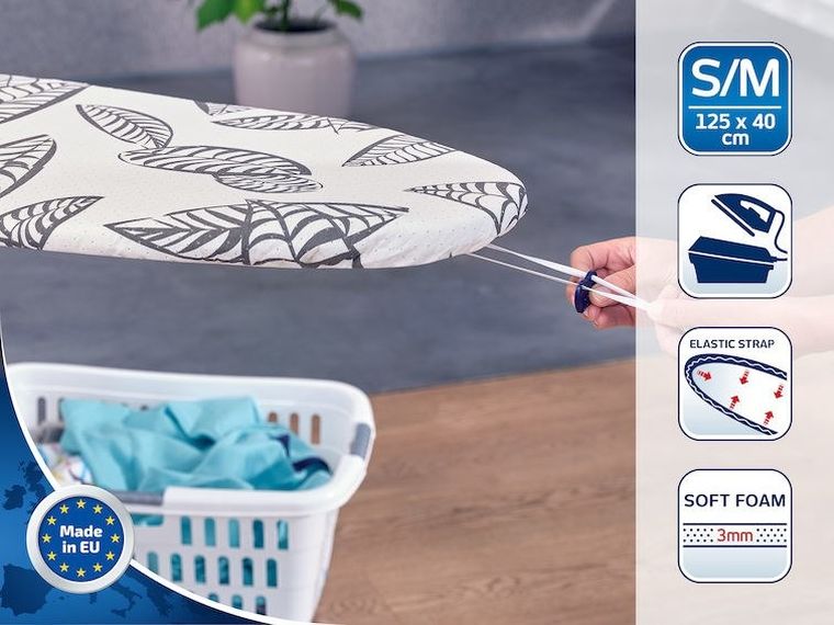 Leifheit, pokrowiec na deskę do prasowania, rozmiar S/M, 125-40 cm