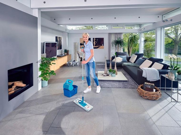 Leifheit, Profi Compact, zestaw: wiadro z mopem, 55092