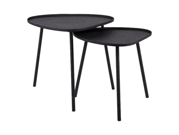 Leitmotiv, Boaz, stolik kawowy metalowy, wys. 43 cm