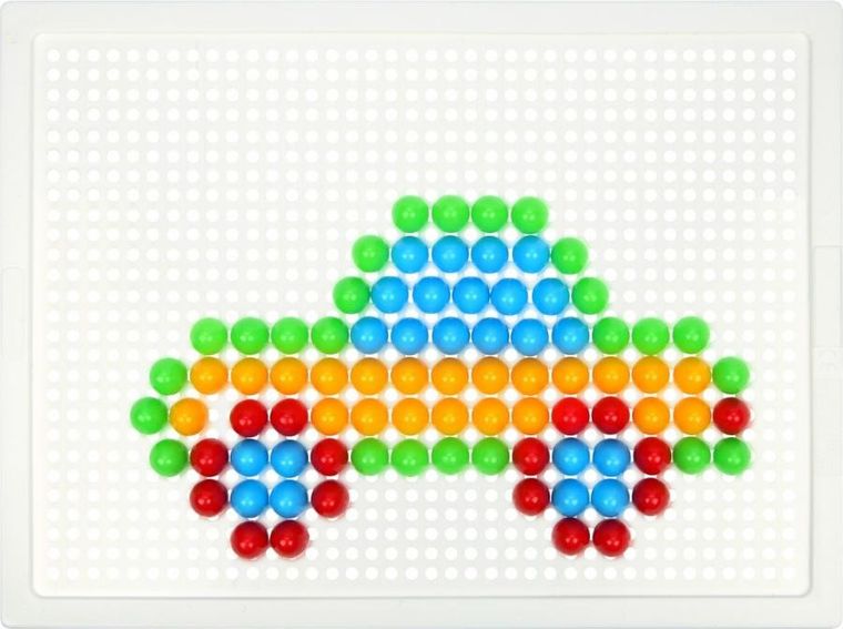 Lena, mozaika kolorowa, 100 elementów