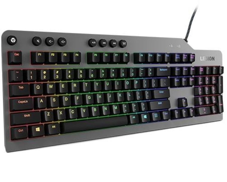 Lenovo, Legion, klawiatura gamingowa, K500 RGB Mechanical Gaming Keyboard, US English, GY40T26478