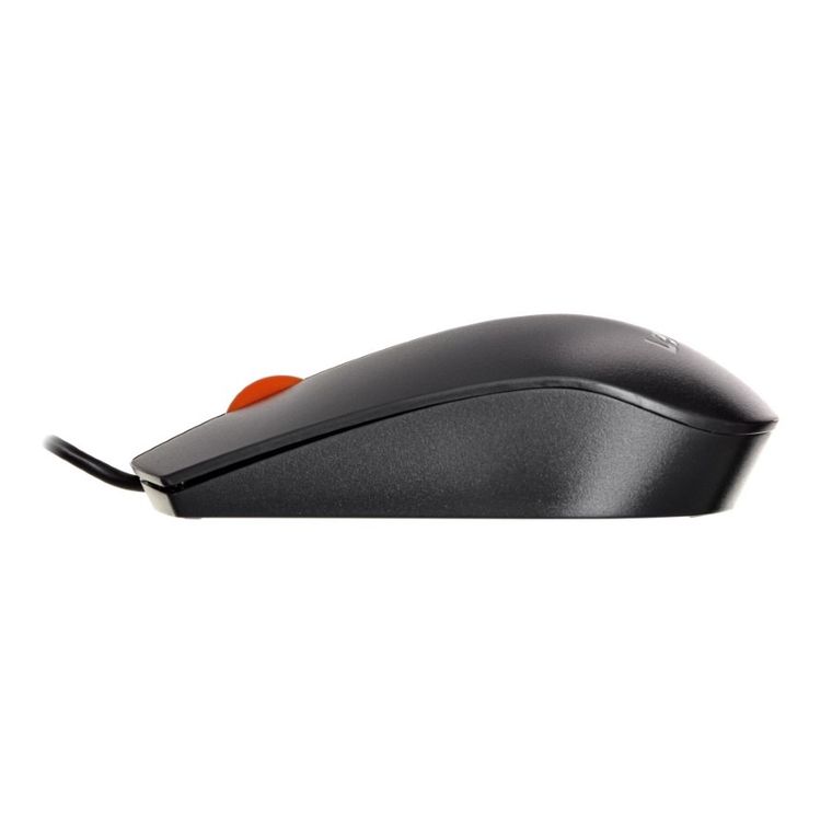 Lenovo, mysz optyczna, 300 USB Mouse GX30M39704, 1600 DPI, czarny