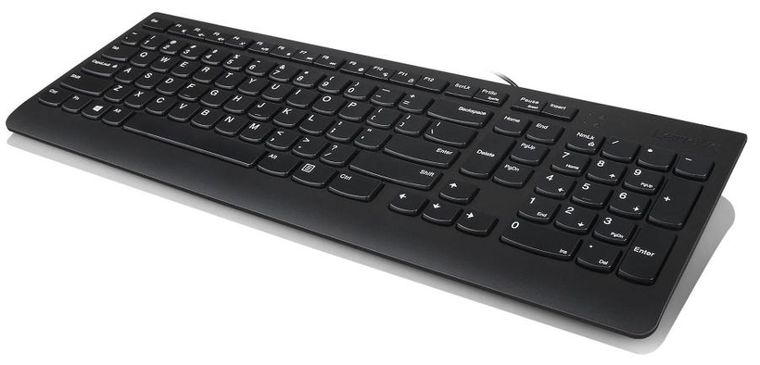 Lenovo, zestaw: klawiatura+mysz, 300 USB, US English, GX30M39606