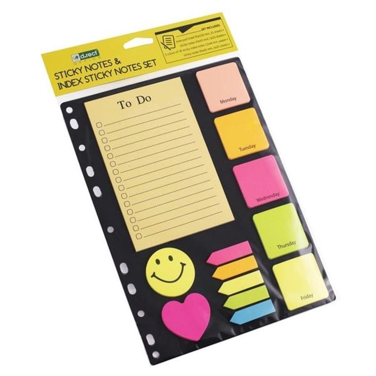 Leviatan, karteczki samoprzylepne zestaw, 90-100 mm, 25 kartek