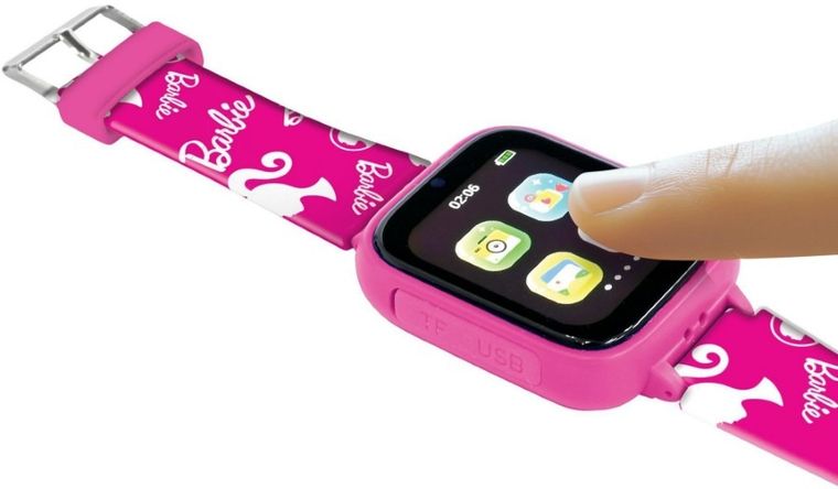 Lexibook, Barbie, zegarek, cyfrowy, smartwatch
