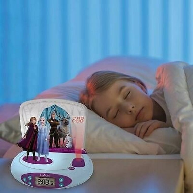 Lexibook, Kraina Lodu, budzik z projektorem