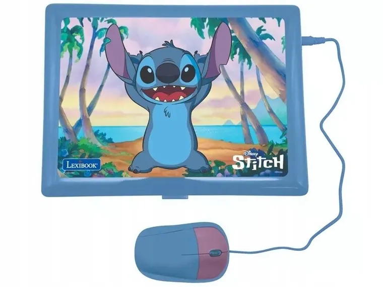 Lexibook, Lilo i Stitch, laptop edukacyjny dwujęzyczny