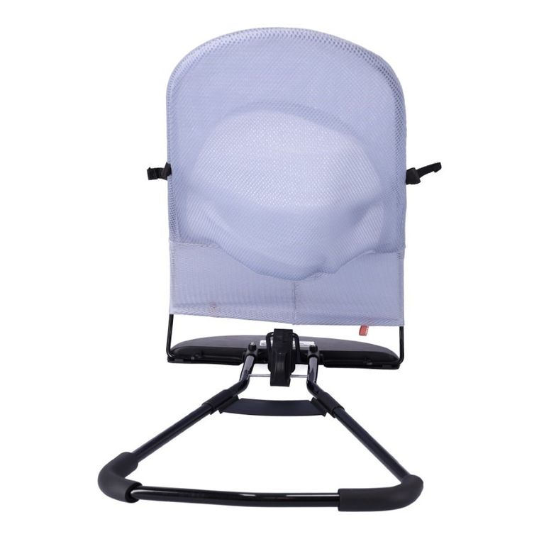 Leżaczek, bujaczek, szary