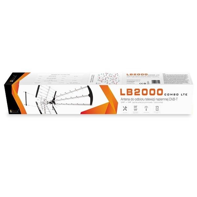 Libox, antena kierunkowa, zewnętrzna, LB2000, 32 dB, Typ F