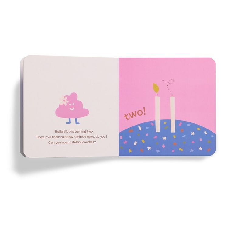 Liczby: Count the Candles. Książka dla niemowląt