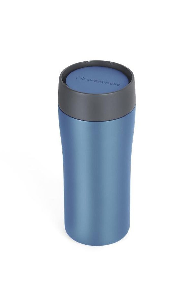 Lifeventure, One-Touch, kubek termiczny, Cobalt, 350 ml