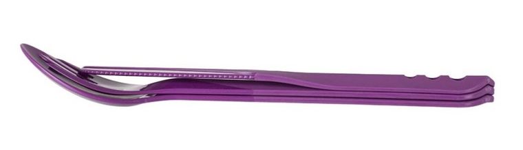 Lifeventure, sztućce turystyczne, Purple