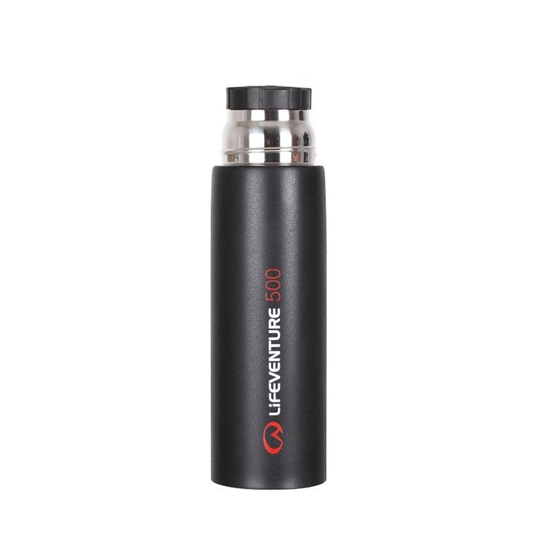 Lifeventure, termos próżniowy, dark grey, 500 ml