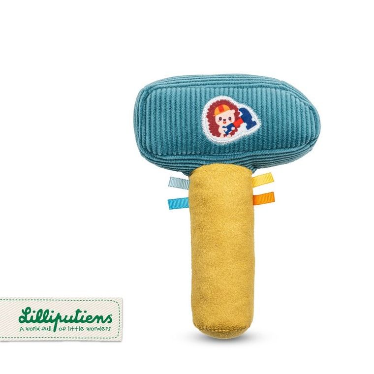 Lilliputiens, Jeżyk Leon, grzechotka, młotek, 3m+