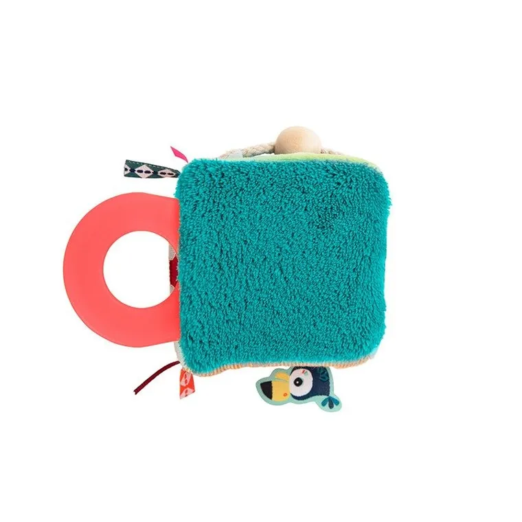 Lilliputiens, Lew Jack, kostka aktywizująca, wielofunkcyjna, 3m+