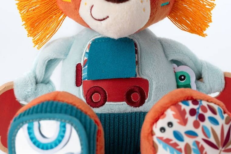 Lilliputiens, Lew Jack, maskotka aktywizująca wielofunkcyjna, 9 m+