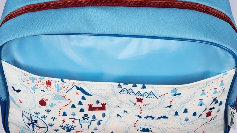 Lilliputiens, tornister szkolny, pirat Lew Jack