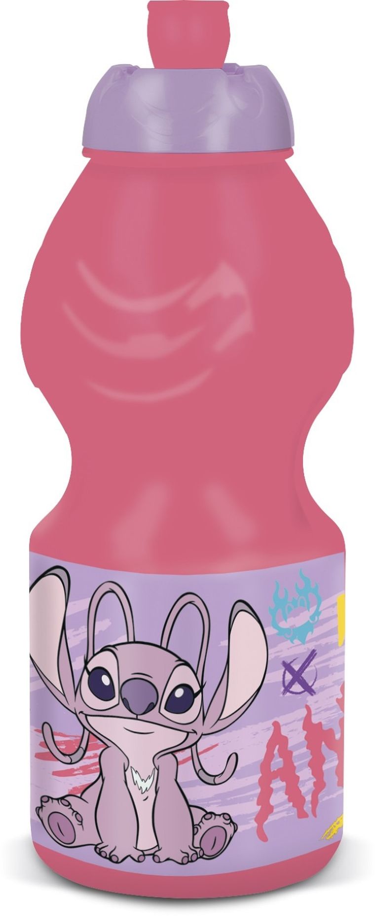 Lilo i Stitch, Angel, butelka sportowa na wodę, 400 ml