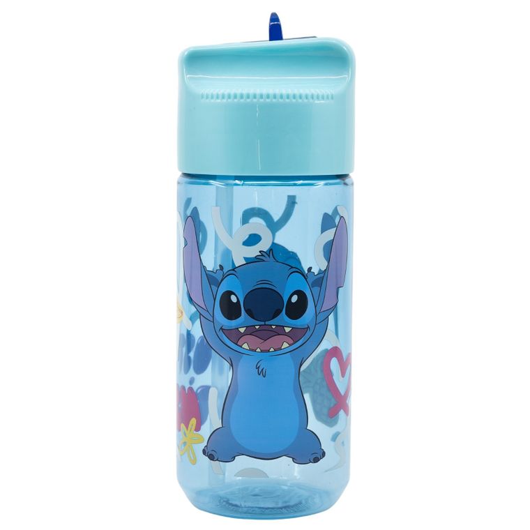 Lilo i Stitch, butelka plastikowa na wodę, ecozen, 430 ml