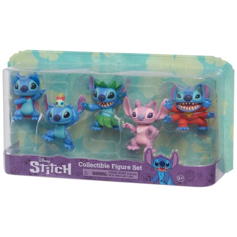 Lilo i Stitch, figurki kolekcjonerskie, 5 szt.