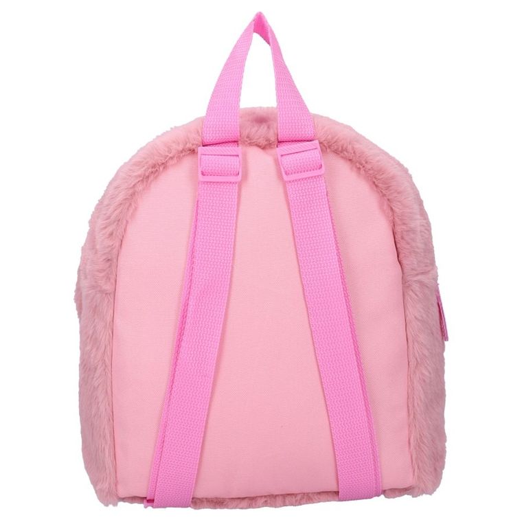 Lilo i Stitch, Fluffy Festival, pluszowy plecak dla przedszkolaka, różowy