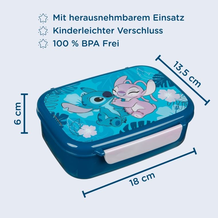 Lilo i Stitch, lunchbox z wyjmowaną wkładką