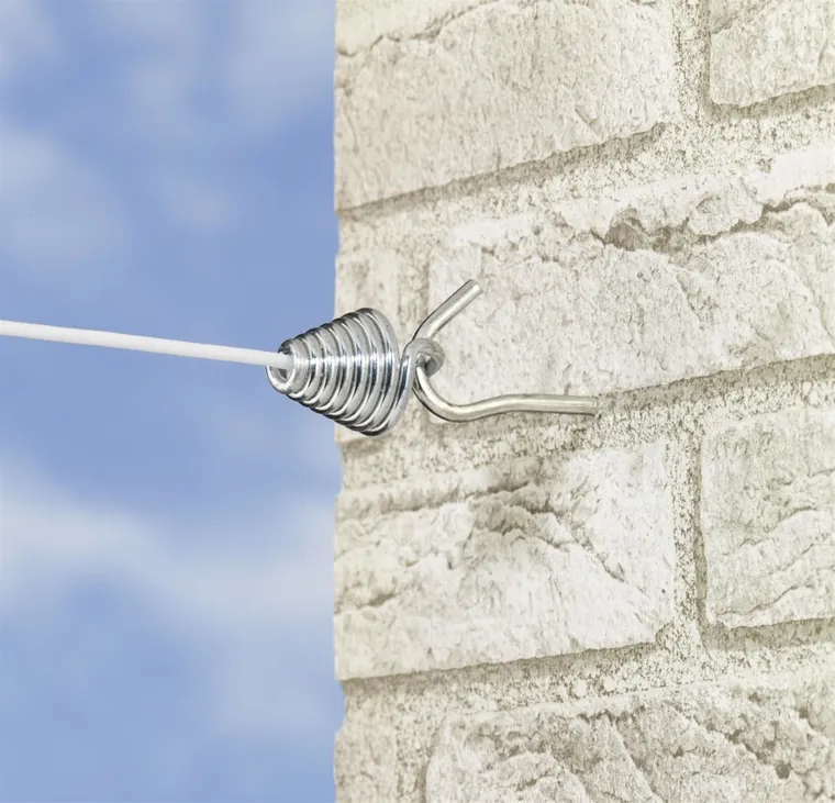 Linka na pranie, zwijana, 15 m