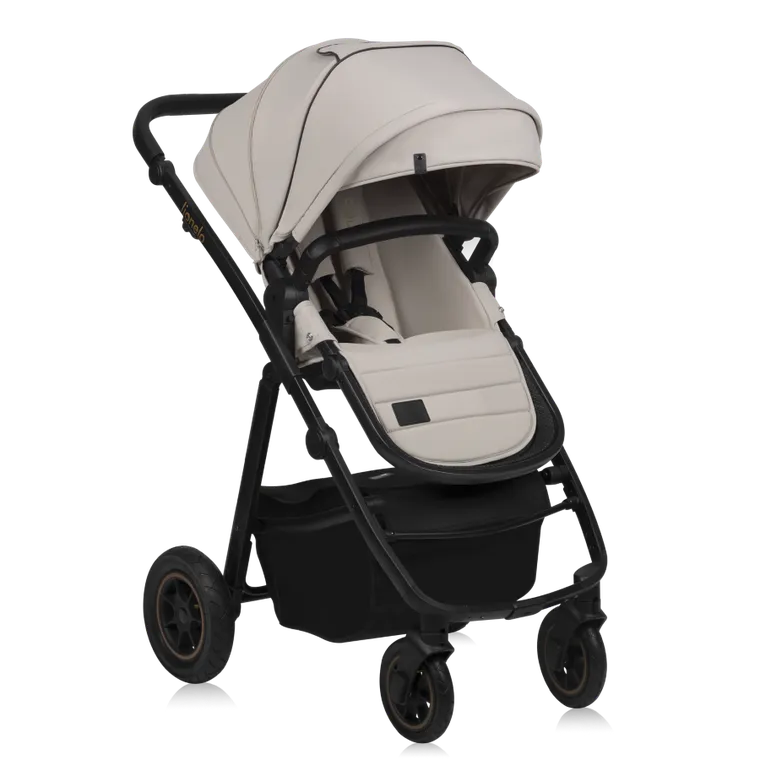 Lionelo, Amber Plus, wózek wielofunkcyjny 3w1, Beige Sand