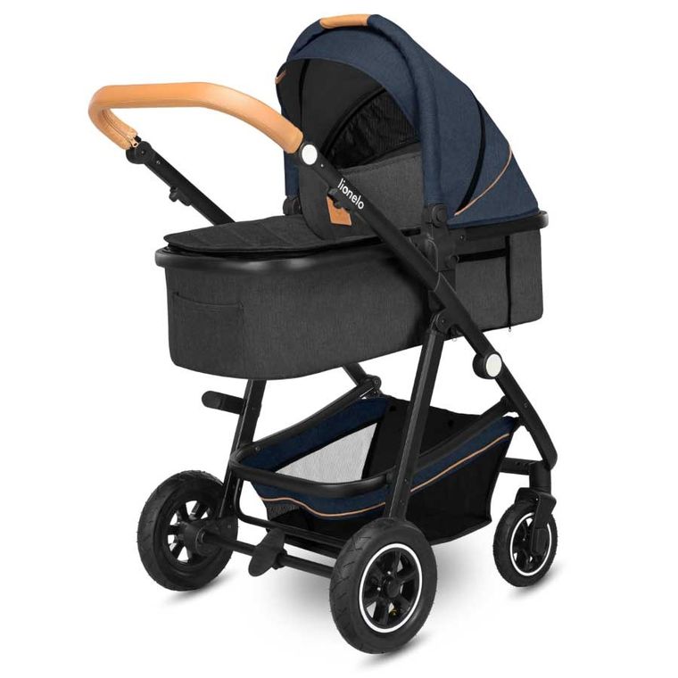 Lionelo, Amber, wózek wielofunkcyjny, 3w1, Blue Navy