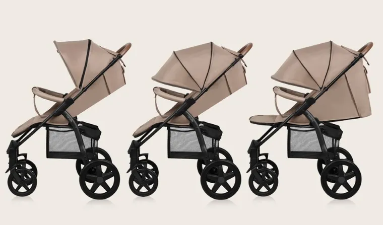 Lionelo, Annet Plus, wózek spacerowy, Beige Sand