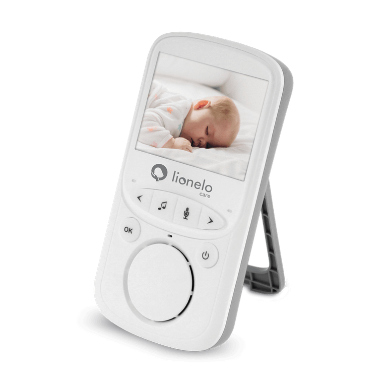 Lionelo, Babyline 5.1, niania elektroniczna video, biała