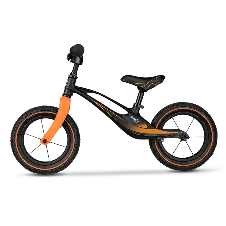 Lionelo, Bart Air, rowerek biegowy, Sport Black