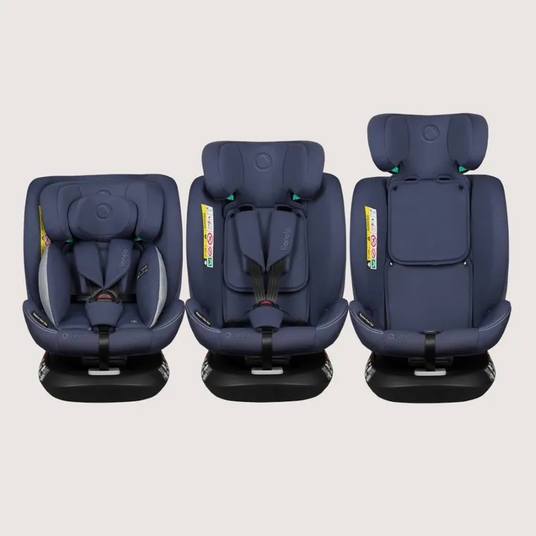 Lionelo, Bastiaan One I-Size, fotelik samochodowy, Blue Navy, 40-150 cm