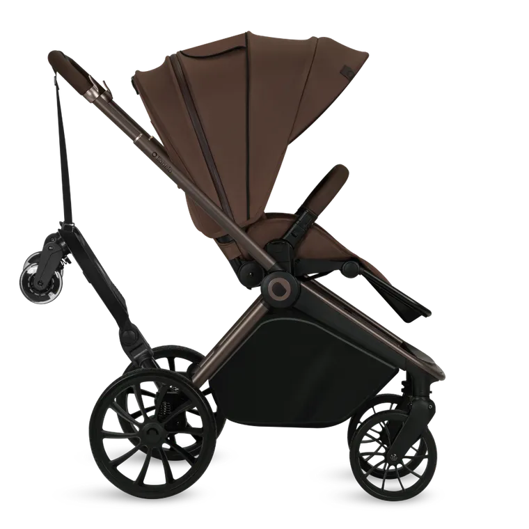 Lionelo, Buggy Board, uniwersalna dostawka do wózka, black onyx