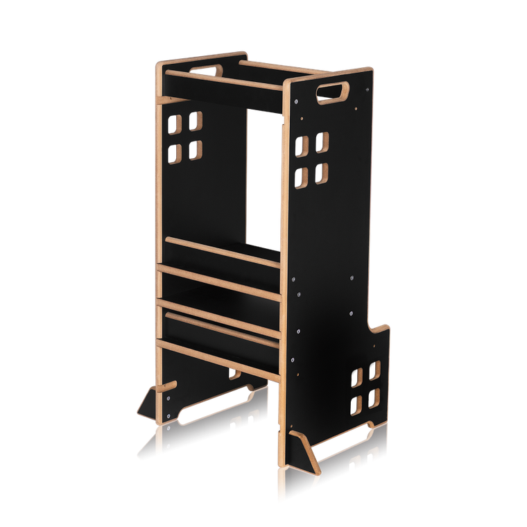 Lionelo, Cass, pomocnik kuchenny, 2w1, Black Onyx