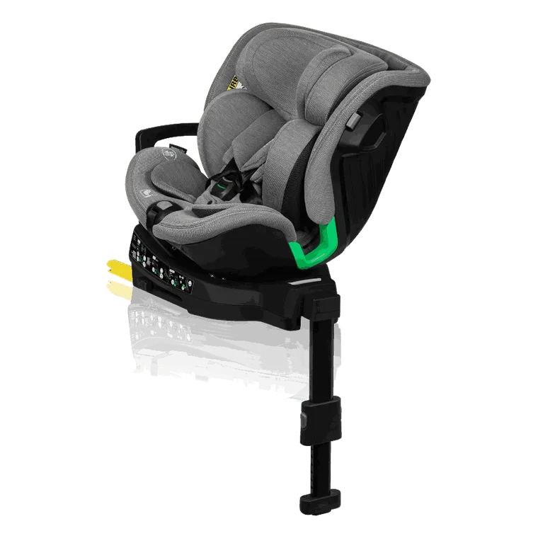 Lionelo, Harmony, I-Size, fotelik samochodowy, Concrete Bamboo, 40-150 cm