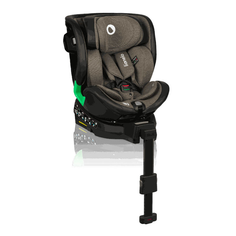 Lionelo, Harmony, I-Size, fotelik samochodowy, Olive Leather, 40-150 cm