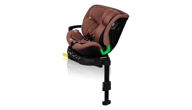 Lionelo, Harmony, I-Size, fotelik samochodowy, Red Brick Bamboo, 40-150 cm