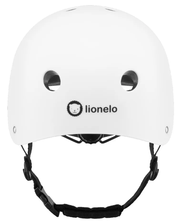 Lionelo, kask ochronny, White, rozmiar 50-56 cm