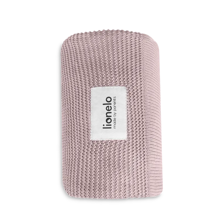 Lionelo, kocyk bambusowy, Pink, 75-100 cm