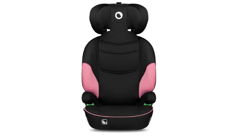 Lionelo, Lars, I-size, fotelik samochodowy, 100-150 cm, Pink Baby