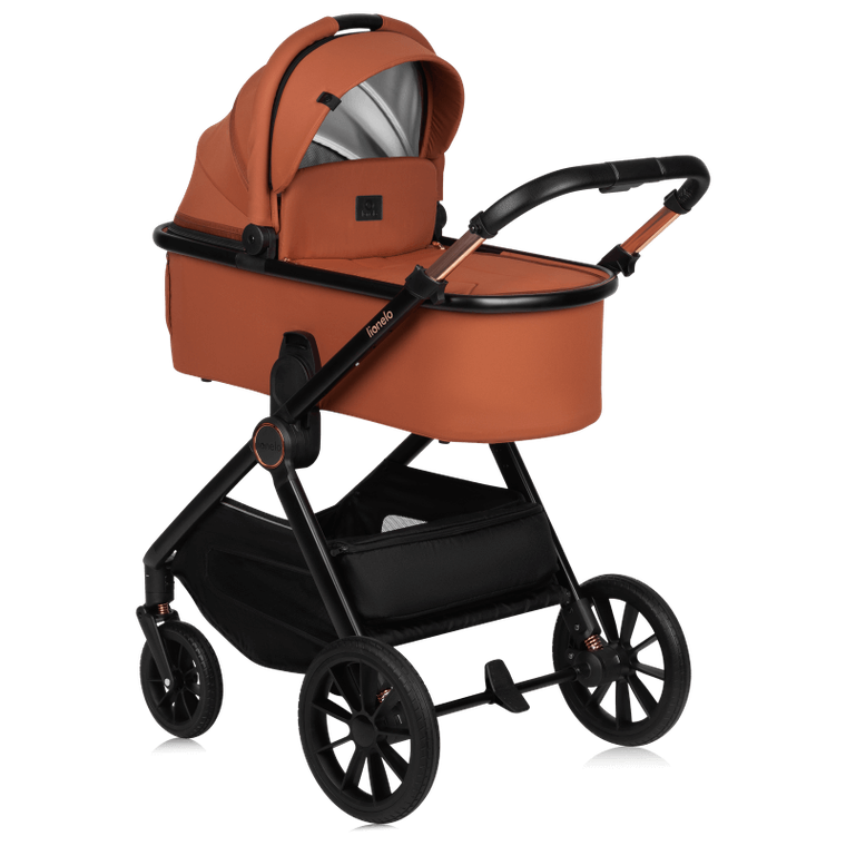 Lionelo, Layla, wózek wielofunkcyjny, 2w1, Brown Rurst